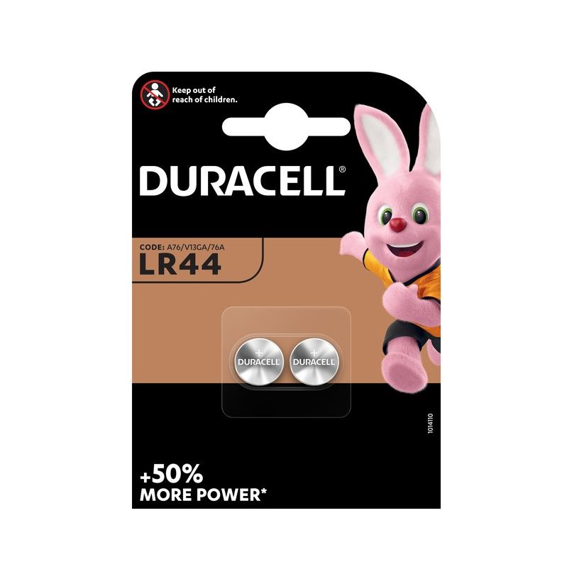 Duracell LR44 knoopcel batterijen 2 stuks